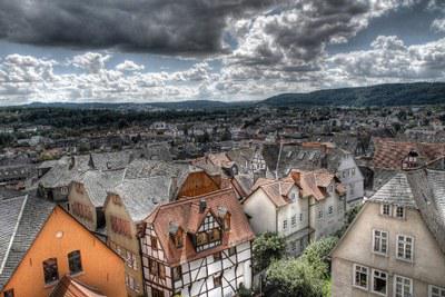 Dächer von Marburg