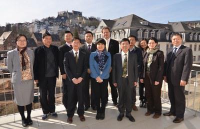 Delegation der Tongji-Universität