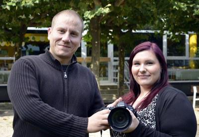 Neue Auszubildende der Fotografie