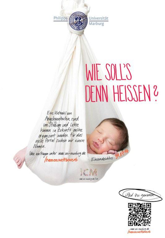 Plakat Namenswettbewerb