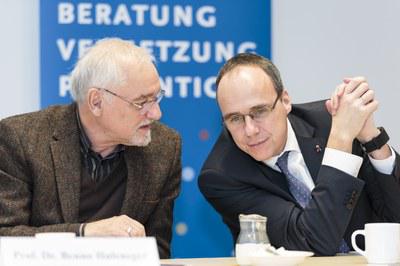 Innenminister Beuth und Prof. Hafeneger