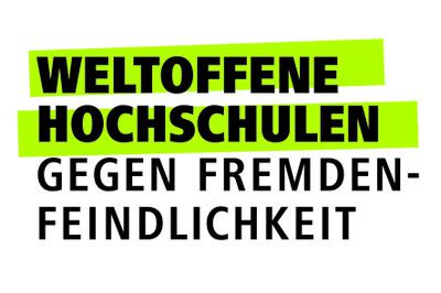 Logo HRK-Aktion "Weltoffene Hochschule"