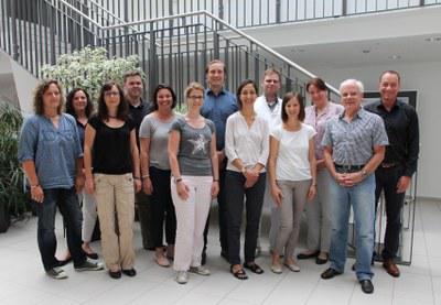 Team des neuen Lehrprojektes am Dr. Reinfried Pohl-Zentrum für medizinische Lehre