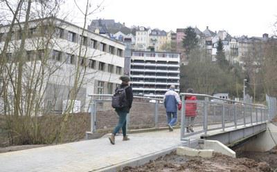 Fußgängerbrücke über den Mühlgraben