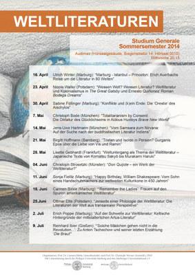 Studium Generale Sommer 2014