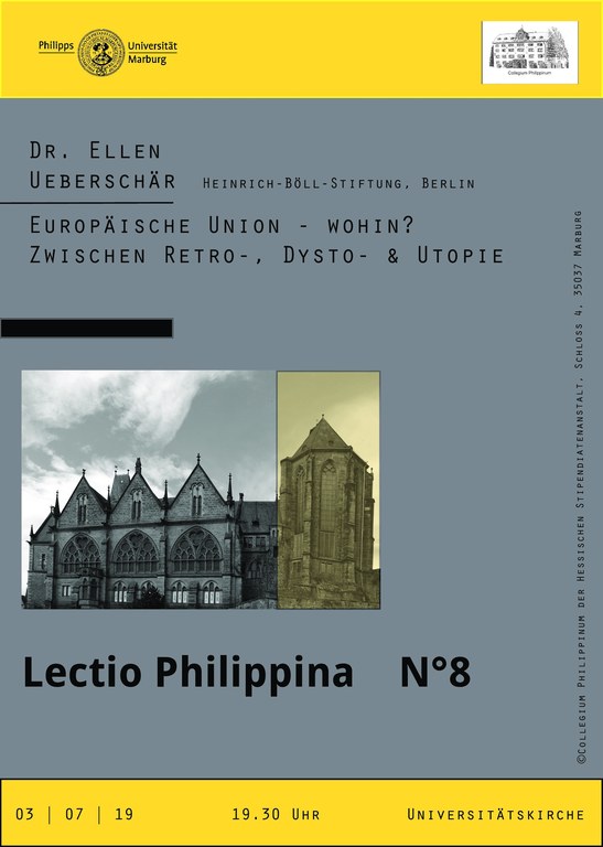 Poster zur Ankündigung der Lectio Philippina 2019