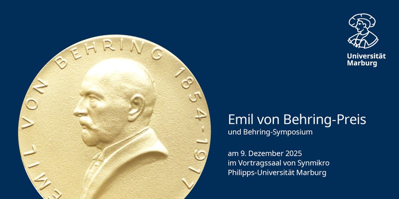 Ansicht der Einladungskarte des Emil von Behring-Preises 2025