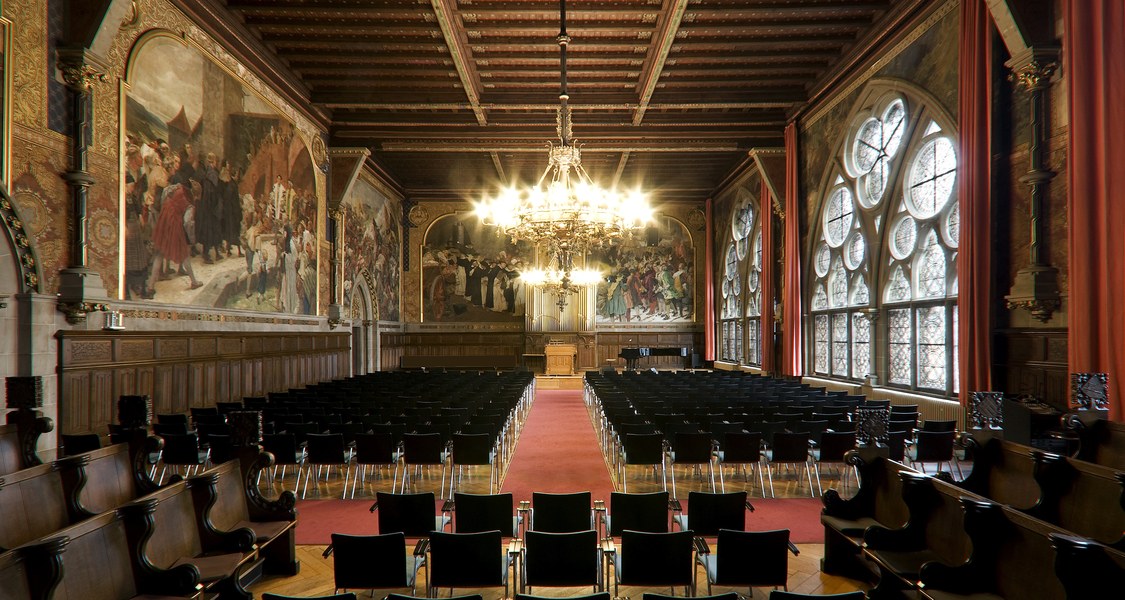 Foto der Alten Aula der Philipps-Universität Marburg