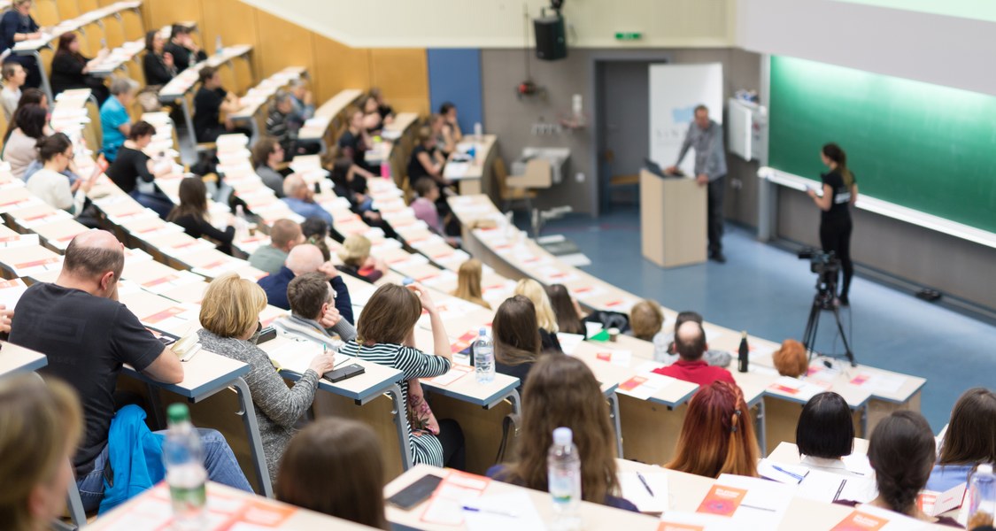 Hörsaal mit Auditorium