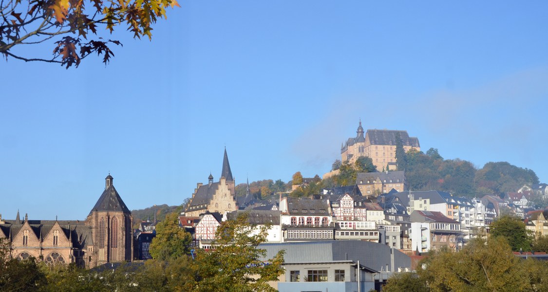 Foto von der Marburger Altstadt