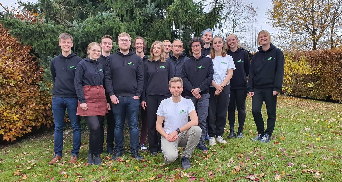 Gruppenfoto der Studierenden