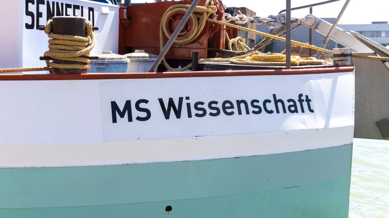 Foto der MS Wissenschaft