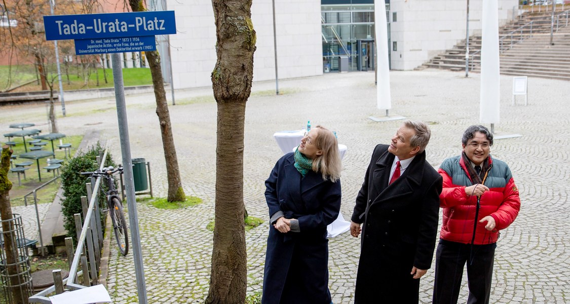 Gruppenfoto bei der Einweihung