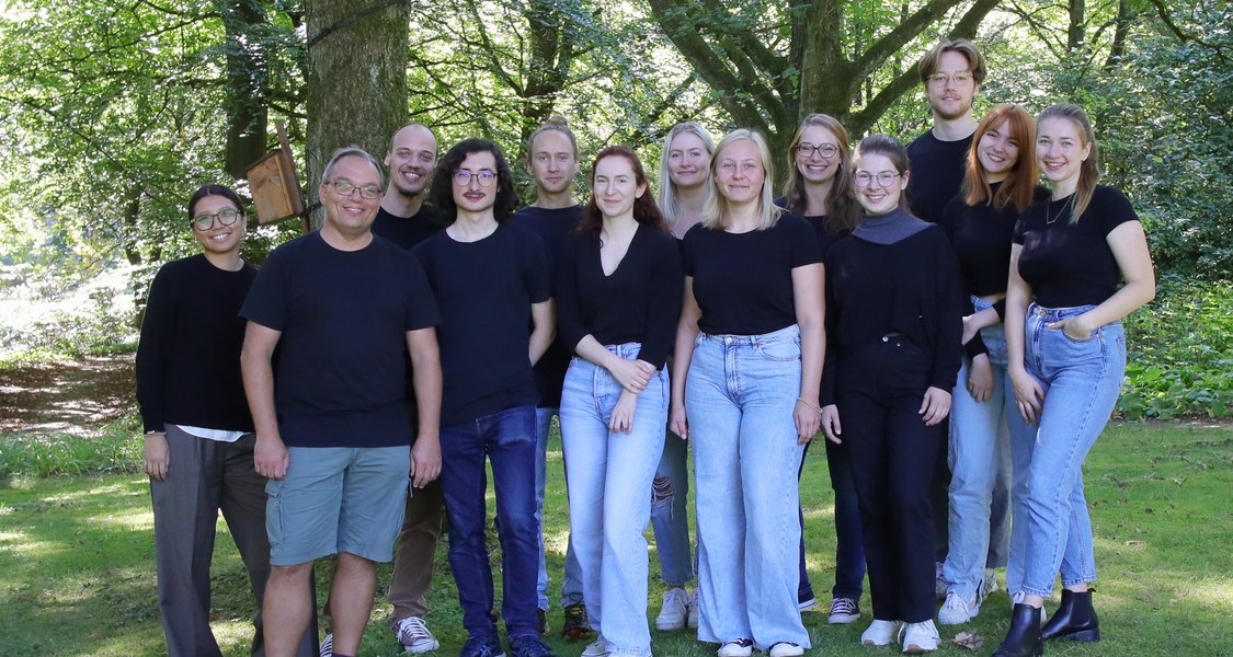 Gruppenbild Studierendenteam iGEM 2023