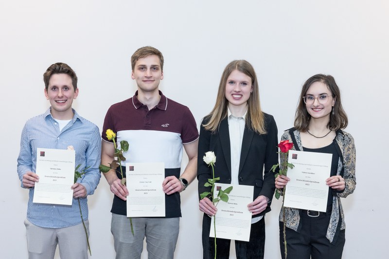 Gruppenbild Deutschlandstipendiaten 2024