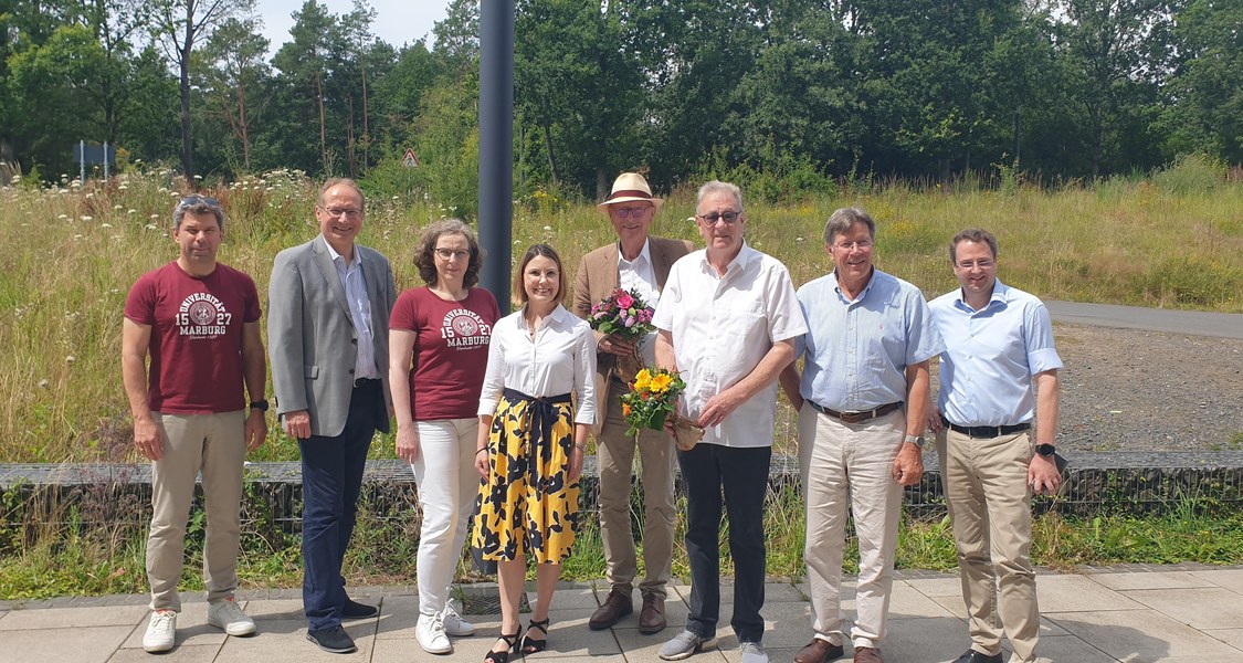 Gruppenfoto Vorstand des Unibunds mit der neuen Schatzmeisterin
