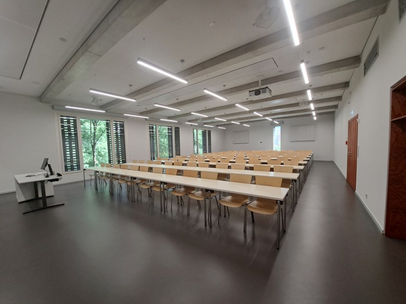 Seminargebäude der Uni Marburg am Pilgrimstein, Innenansicht