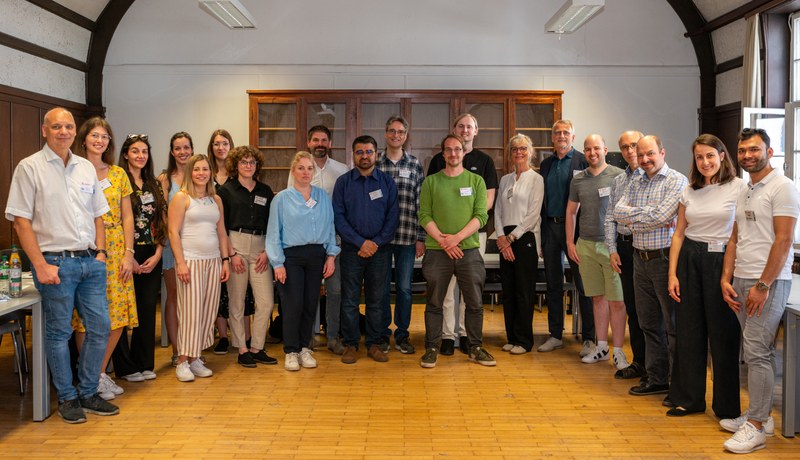 Gruppenfoto des Forschendenteams Habitat.