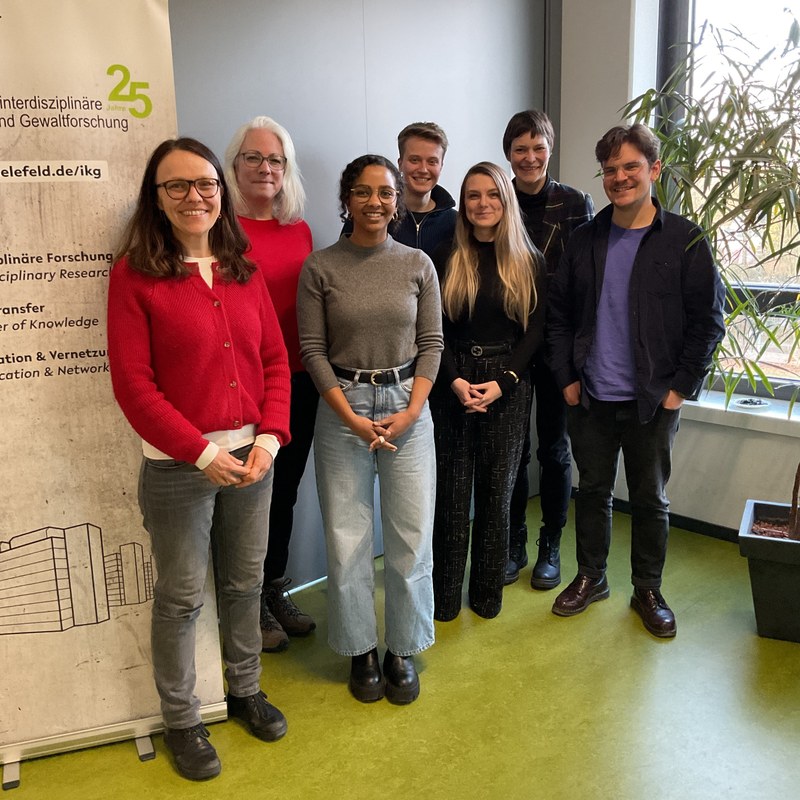 Gruppe mit Forschenden