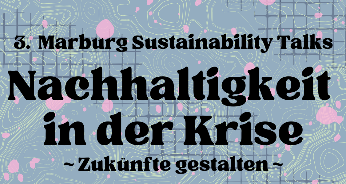 Schriftzug Sustainability Talks