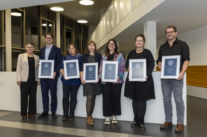 Die Preisträger*innen des Lehrpreises „Lehre@Philipp“ 2025