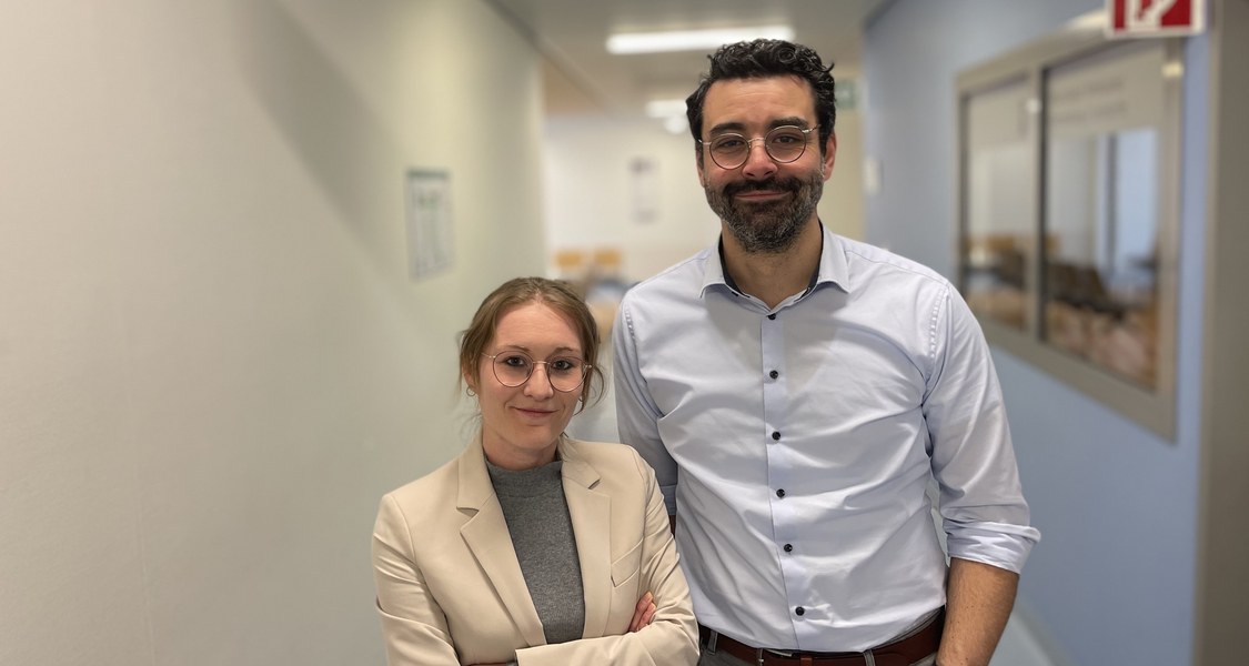 Dr. Marina Ruppert-Junck und Prof. Dr. David Pedrosa