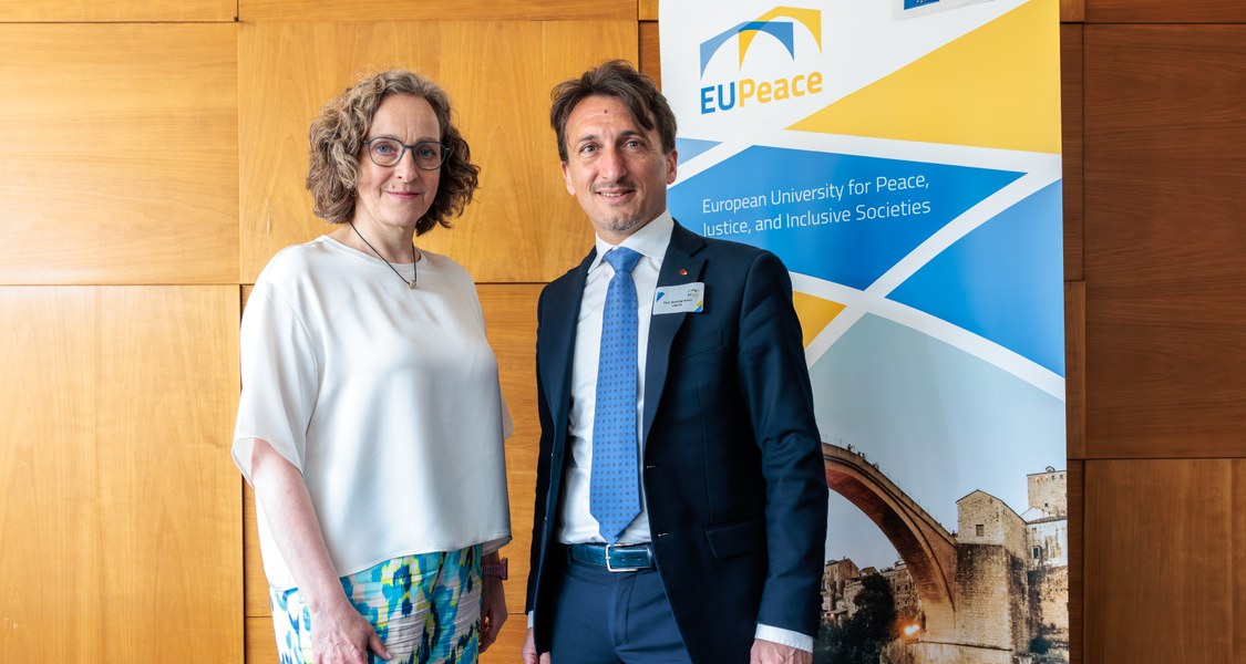 Evelyn Korn und Gianluigi Greco