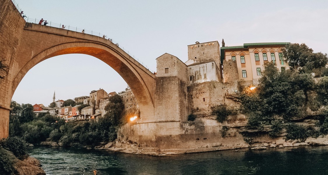 Die Brücke von Mostar