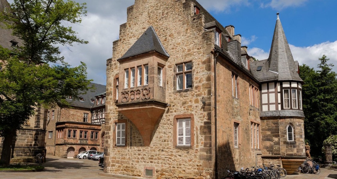 historisches Deutschhaus in Marburg