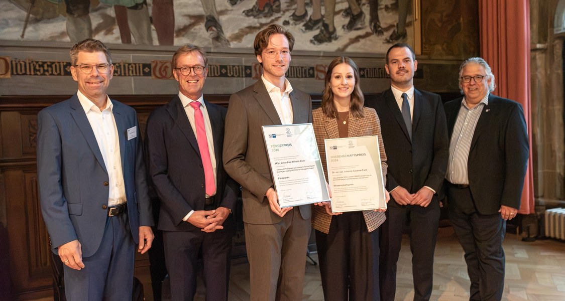Preisträger und VIPs