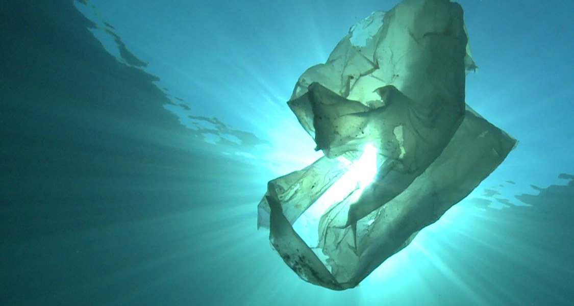 Bild von Mikroplastik im Meer