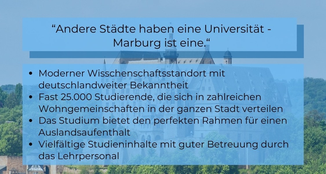 Jura studieren, Jurastudium, Uni Marburg