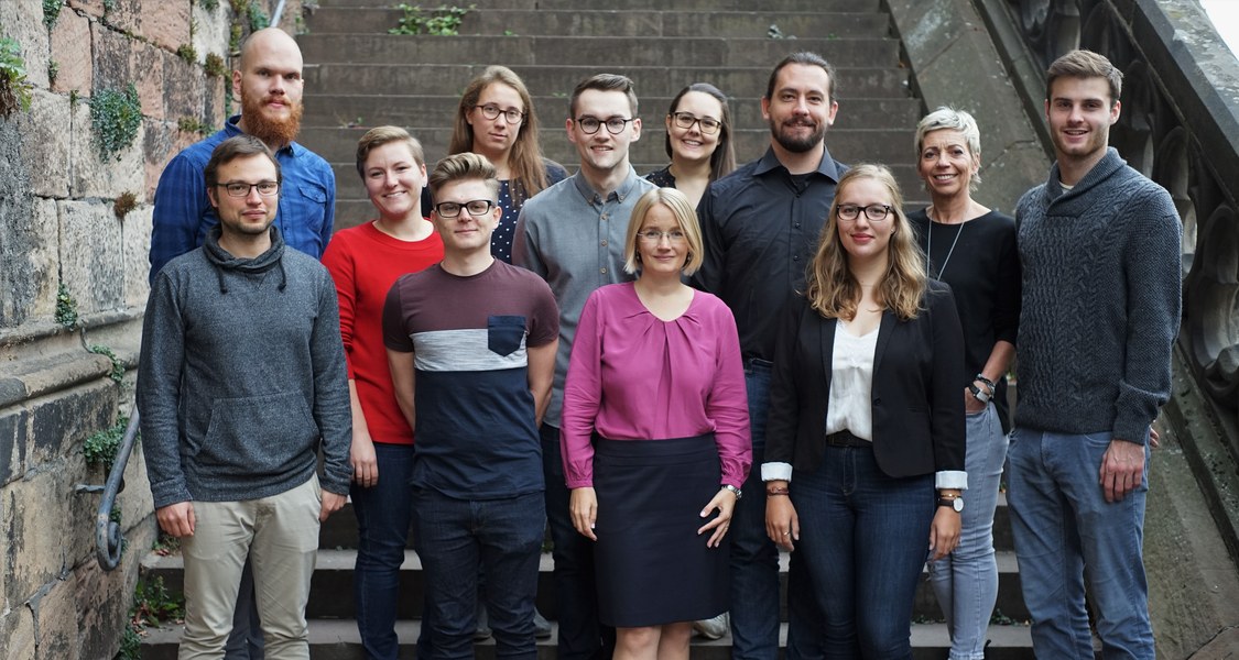 Das Team der Professur für Strafrecht, Strafprozessrecht, internationales Strafrecht und Rechtsvergleichung