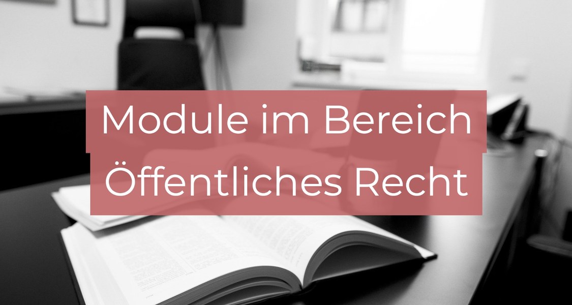 Jurastudium, Jura studieren, Öffentliches Recht, Öffrecht, Module im Öffentlichen Recht