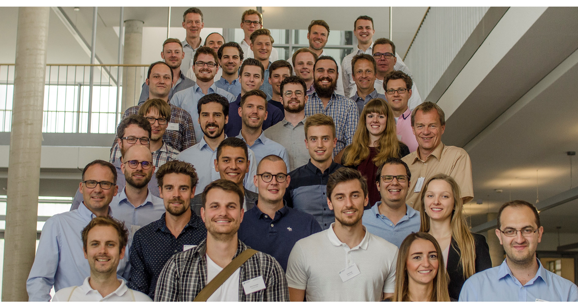 Gruppenfoto der Teilnehmer des Internationalen Doktorandenseminar Banking and Finance 2019 (in Bayreuth)