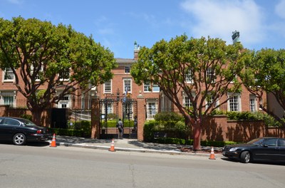 Blick auf das Deutsche Gerneralkonsulat in San Francisco