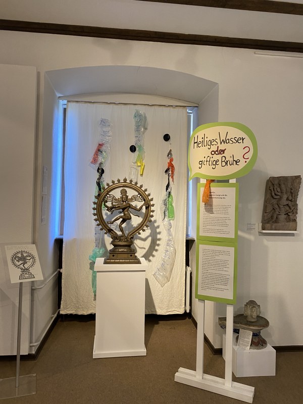 Ausstellungsbereich Shiva Nataraja mit Intervention, Religionskundliche Sammlung 2026
