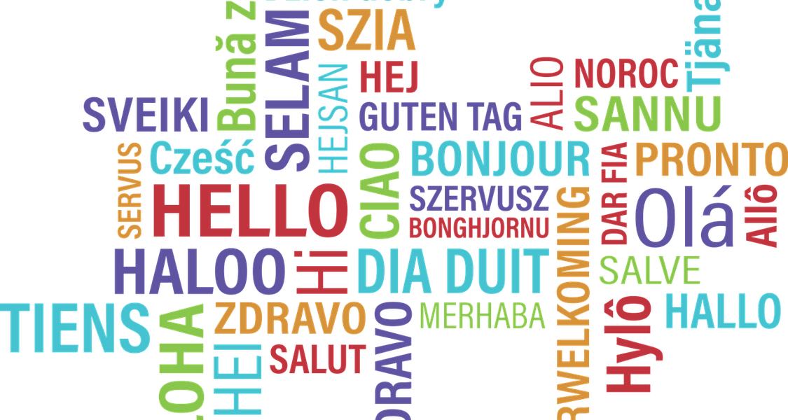 Hallo in vielen Sprachen