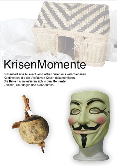 Plakat Ausstellung KrisenMomente