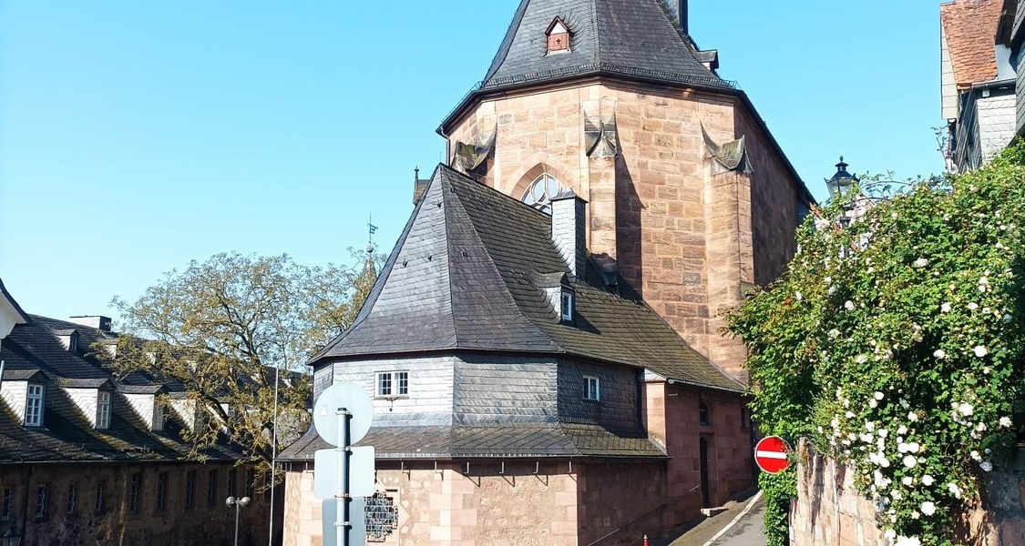 Kirche in der Oberstadt Marburg