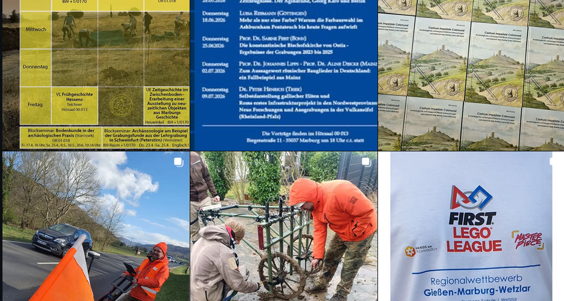 Eine Collage von Instagram Posts