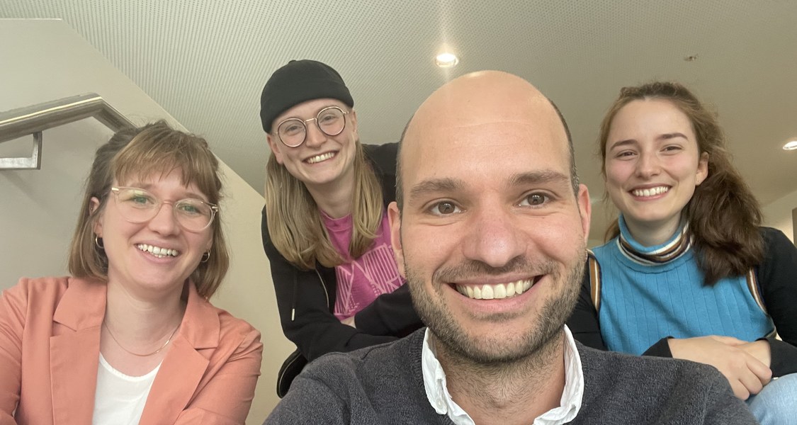 Selfie von den Mitgliedern der AG
