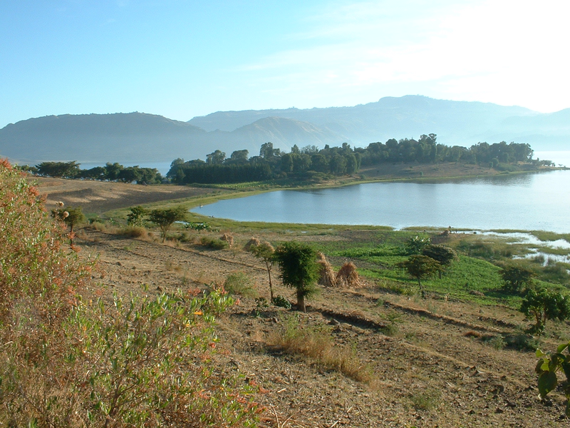 Foto einer Landschaft in Äthiopien