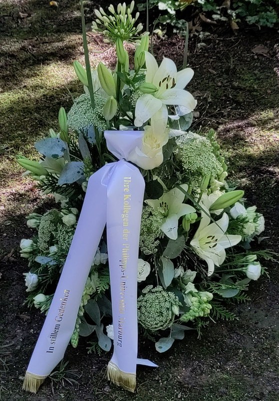 Gesteck für Prof. Mammitzsch