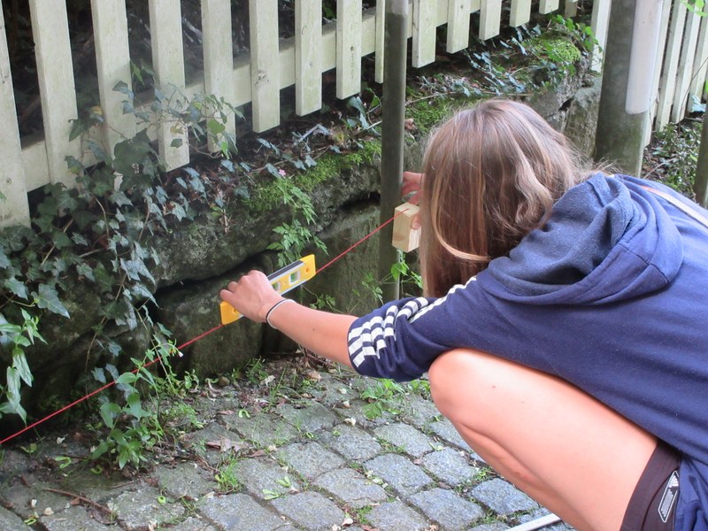 Schüler in der Stadt