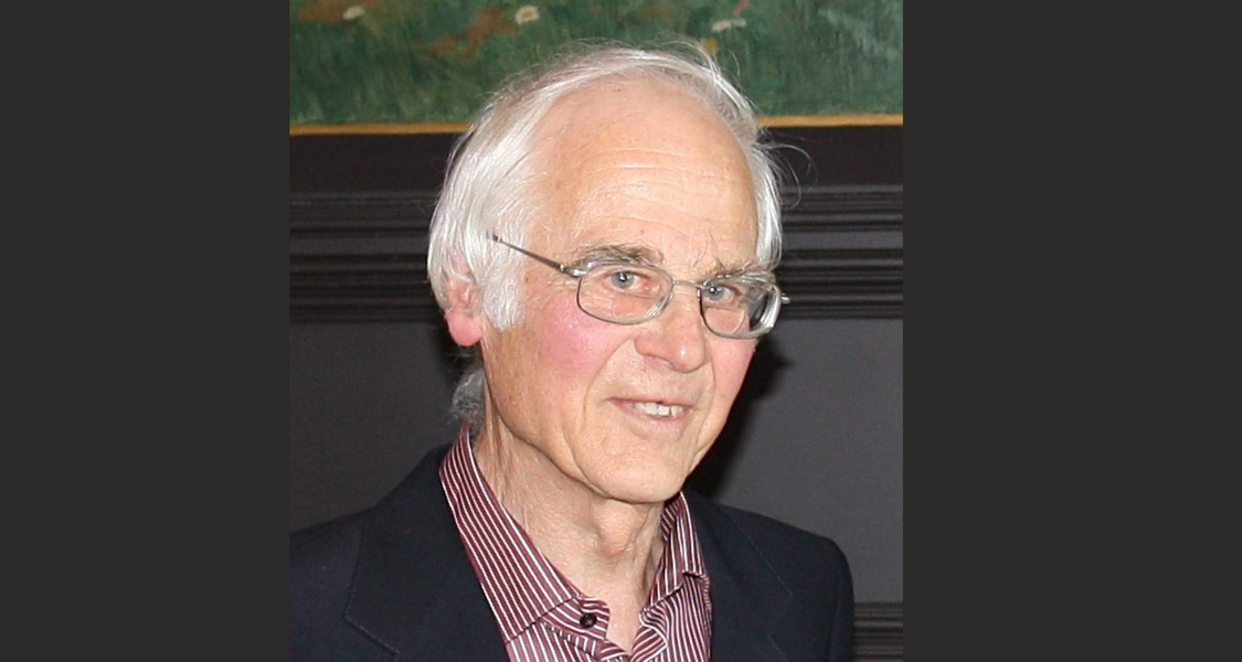 Porf. Dr. Hans Ackermann, Foto anlässlich der Verleihung des Bundesverdienstkreuzes, 2011