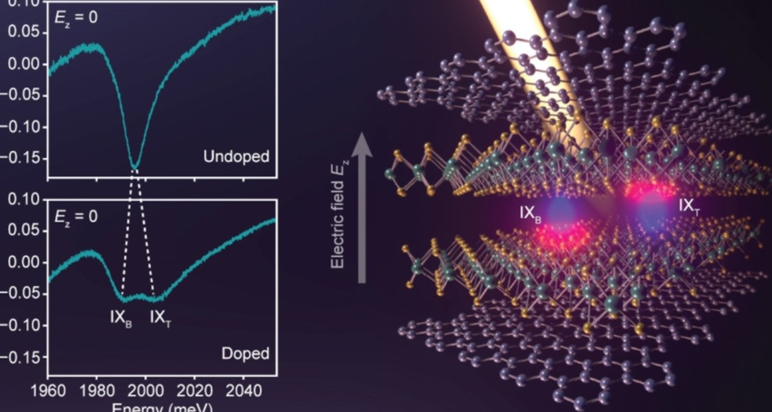 Illustration for Capacitively and Inductively Coupled Excitons in Bilayer MoS2