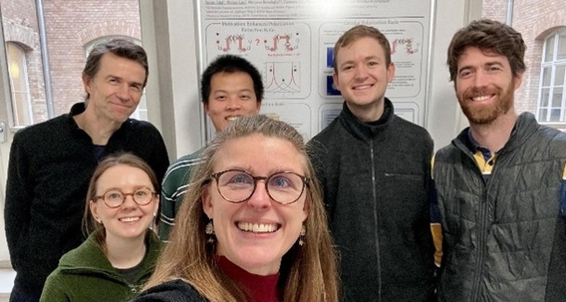 Ein Selfie, das Nadine Leisgang beim Besuch bei der AG Urbaszek im Nov 25 gemacht hat