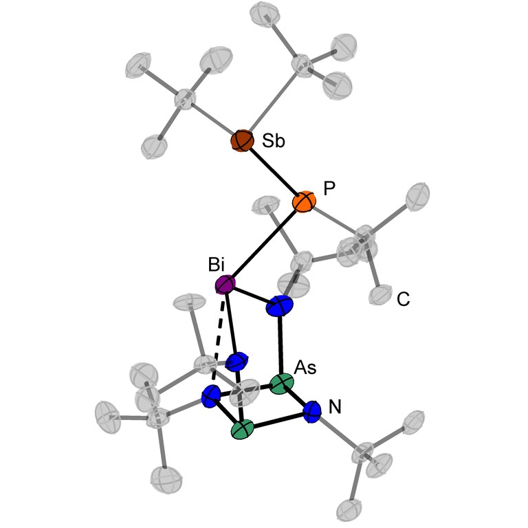 Molekülstruktur von D