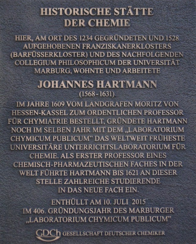 Gedenktafel Hartmann
